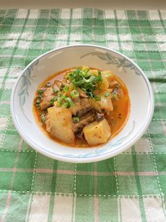 サバ缶とじゃがいものキムチ煮-レシピのメイン写真