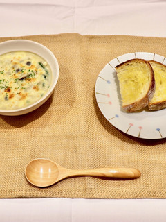 きのことチーズのコンソメクリーム-レシピのメイン写真