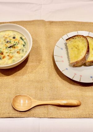 きのことチーズのコンソメクリーム-レシピのメイン写真