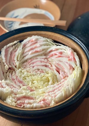 *白菜と豚肉のミルフィーユ鍋*-レシピのメイン写真