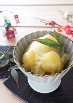 【祝！１００レシピ】栗きんとん-レシピのメイン写真