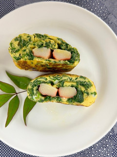 愛彩菜入り卵焼き-レシピのメイン写真
