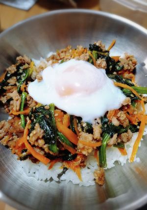 ビビンバ丼-レシピのメイン写真