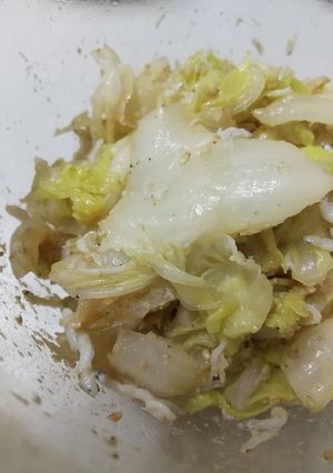 白菜とじゃこのナムル風-レシピのメイン写真