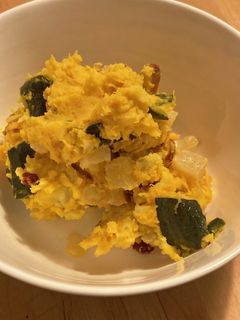 かぼちゃとさつまいものクリチ和え-レシピのメイン写真