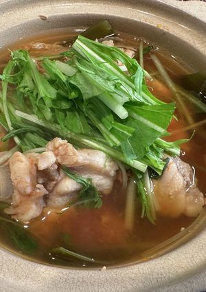 トマト風味あんこう鍋-レシピのメイン写真