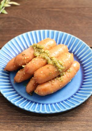 レンジで簡単!シャウエッセンのバジル和え-レシピのメイン写真