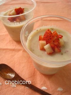 いちごの豆乳ゼリー-レシピのメイン写真