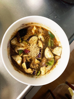 根菜茄子簡単コク旨オイ牛丼味温野菜サラダ-レシピのメイン写真