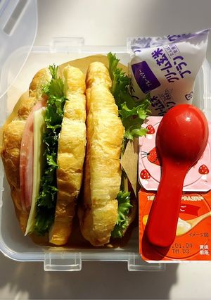 サンドイッチ弁当2023.12.21-レシピのメイン写真