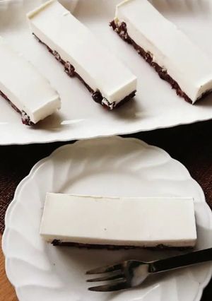 ゆずのケーキ☆レアチーズ☆お正月デザート-レシピのメイン写真