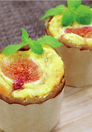 いちじくのカップケーキ-レシピのメイン写真