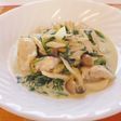 鶏肉とほうれん草の和風クリーム煮