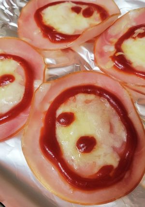 ハムチーズ焼き おかずやおつまみに！-レシピのメイン写真