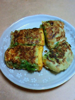 美味しい♪ネギお好み焼き-レシピのメイン写真