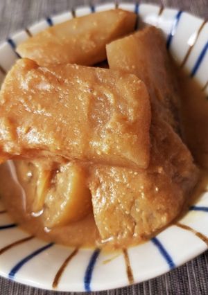 丸大根の味噌煮-レシピのメイン写真