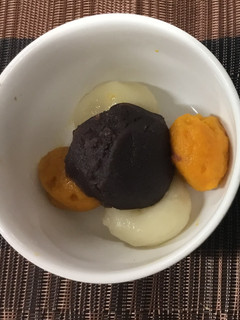 【保育園給食】2色豆腐白玉-レシピのメイン写真