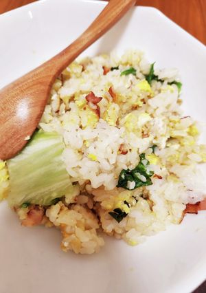 簡単レタスチャーハン-レシピのメイン写真