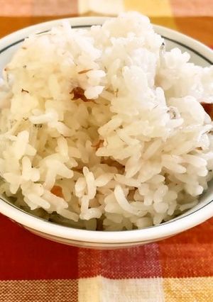 うめちりごはん-レシピのメイン写真