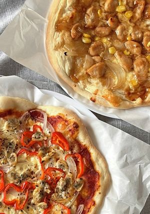 生地から手作り！実は簡単pizza-レシピのメイン写真
