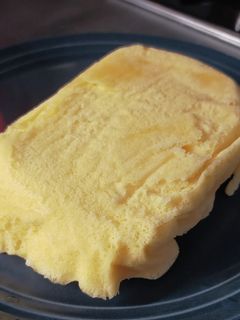 幼児食おやつ✦レンチン米粉たまご蒸しパン-レシピのメイン写真