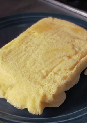 幼児食おやつ✦レンチン米粉たまご蒸しパン-レシピのメイン写真