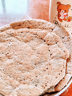 ヒヨコ豆のパパド(チャパティ風)-レシピのメイン写真