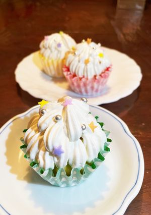 クリスマスカップケーキ-レシピのメイン写真