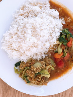 チンゲン菜と豆の炒めもの-レシピのメイン写真