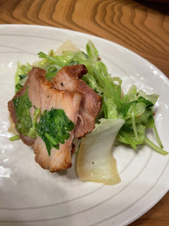 豚バラと白菜とサラダセロリの炒め物-レシピのメイン写真