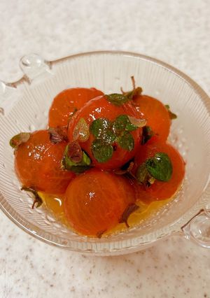 ミニトマトとオレガノのサラダ-レシピのメイン写真