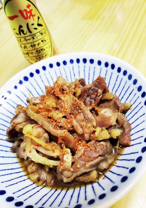 親鳥の甘辛煮(すき焼き風の味)-レシピのメイン写真