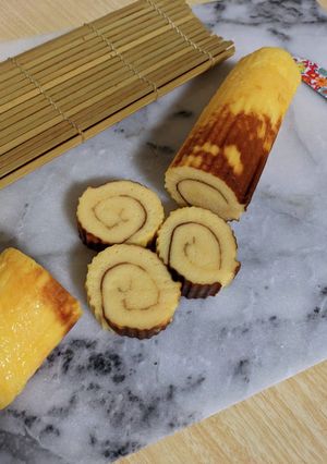 ⁑フライパンで、簡単 伊達巻⁑-レシピのメイン写真