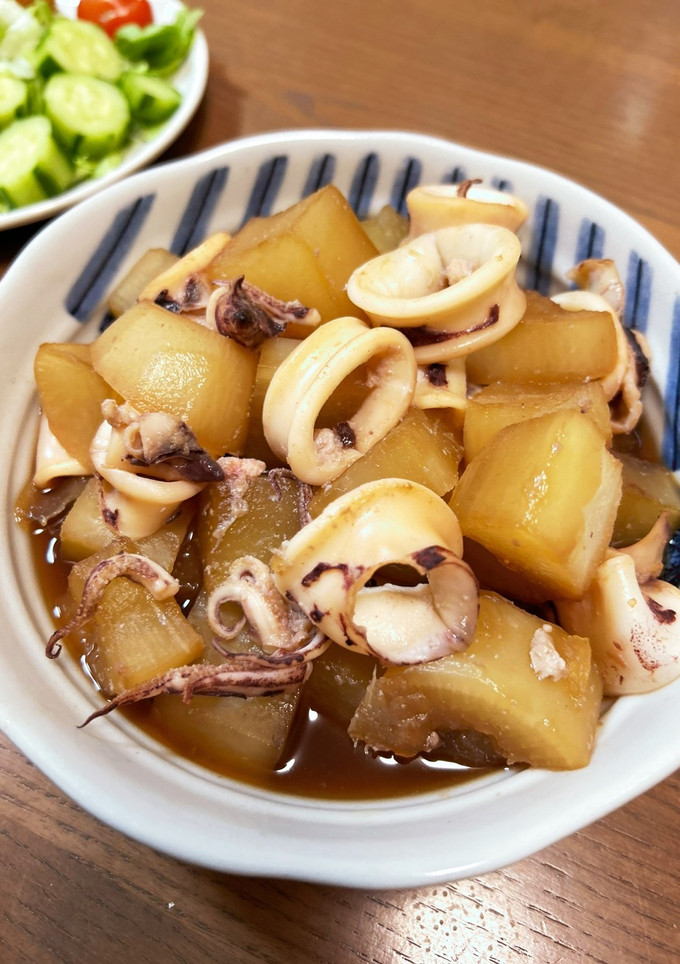イカと大根の煮物-レシピのメイン写真