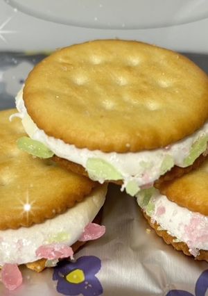 キラキラマシュマロ♪クラッカー-レシピのメイン写真