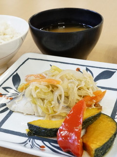 さわらの塩麹ねぎ蒸し焼き-レシピのメイン写真