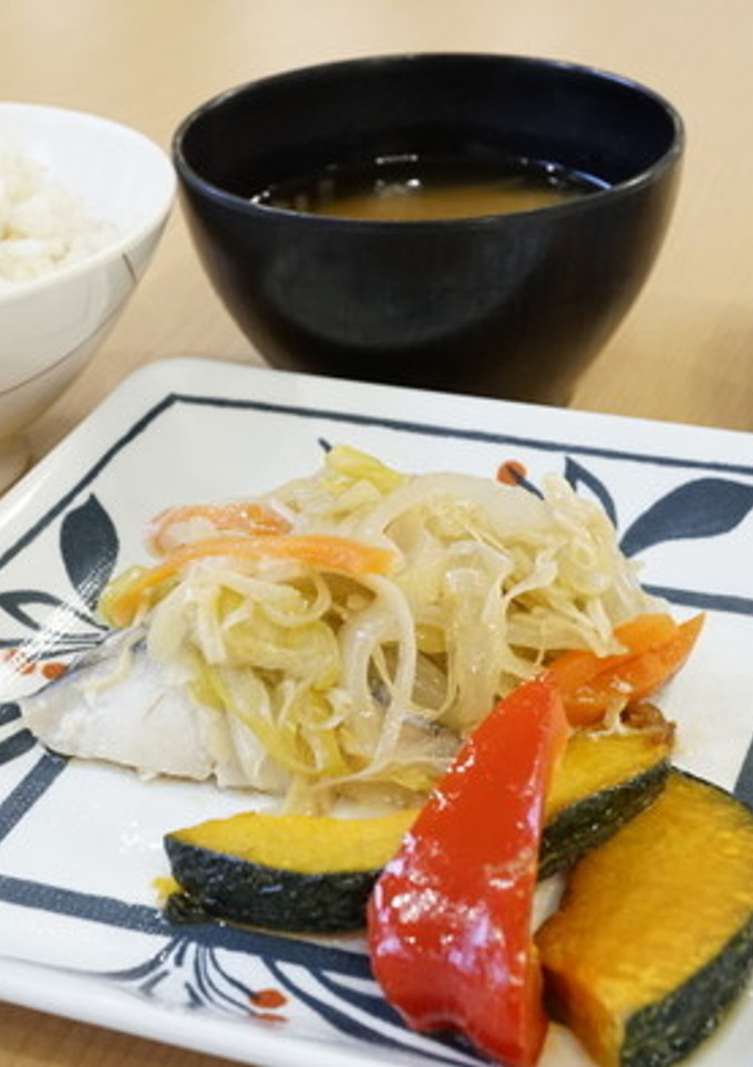 さわらの塩麹ねぎ蒸し焼き-レシピのメイン写真