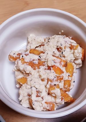 エキゾチックな柿の白あえ-レシピのメイン写真