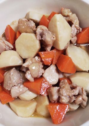 〔常備菜〕鶏肉と里芋の煮物-レシピのメイン写真