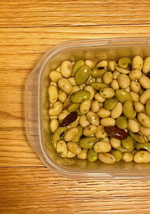 作り置き　超簡単！発芽大豆のバジル和え-レシピのメイン写真