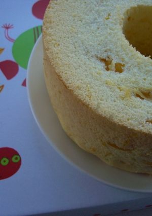 もう失敗なし！シフォンの型はずし-レシピのメイン写真