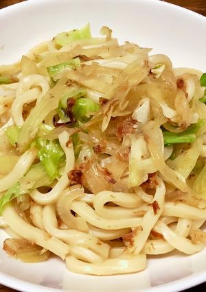 春キャベツの焼きうどん-レシピのメイン写真