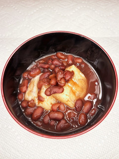 メキシコ赤豆で作るぜんざい・おしるこ-レシピのメイン写真