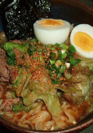 レタスでうまい!みそラーメン-レシピのメイン写真