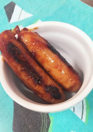 給食の「ウインナーのケチャップ炒め」♡-レシピのメイン写真