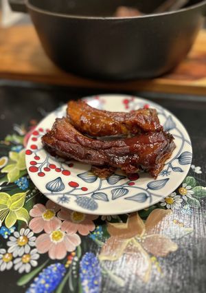 staubでスペアリブのマーマレード煮-レシピのメイン写真