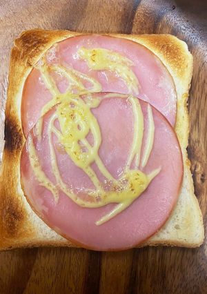 魚焼きグリルでマヨからしトースト-レシピのメイン写真