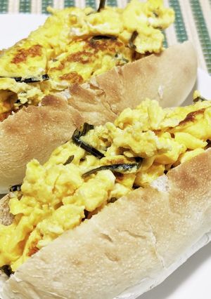 ピリっと後味が最高★大人の和風卵サンド-レシピのメイン写真