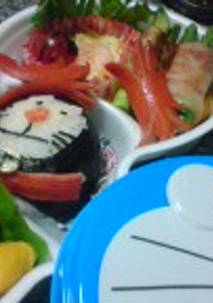 キャラ弁☆ドラえもん弁当-レシピのメイン写真
