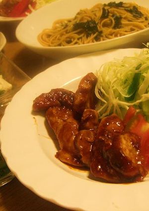 ご飯に合う！豚ロースの照り焼き-レシピのメイン写真